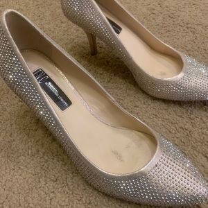 Inc sparkle heels